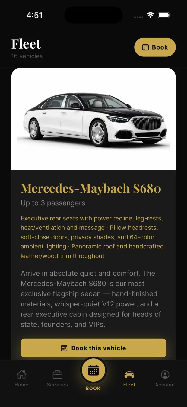 CleRoyale mobile app screen